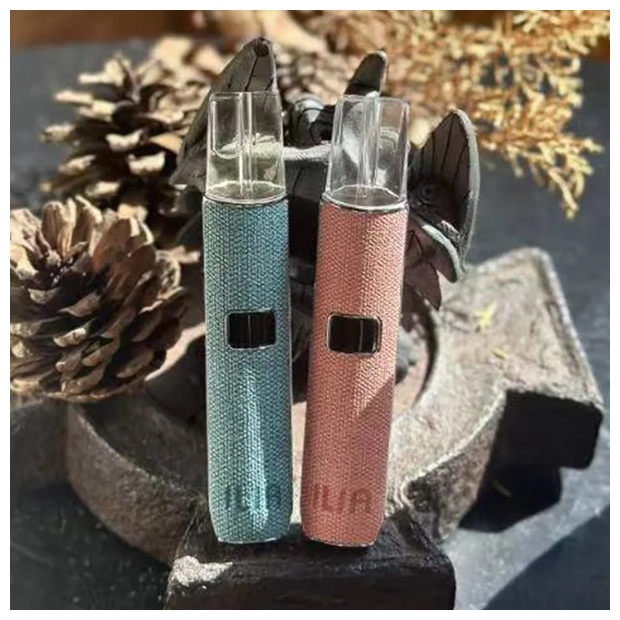 ILIA哩亞電子煙布紋款一代主機 換彈式霧化杆 