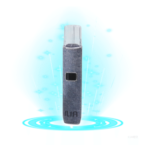 ILIA哩亞電子煙布紋款一代主機 換彈式霧化杆【布紋牛仔藍】