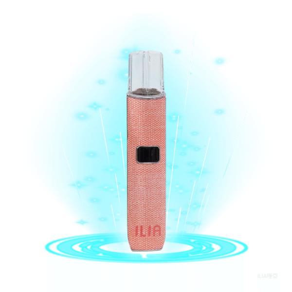 ILIA哩亞電子煙布紋款一代主機 換彈式霧化杆【布紋粉】