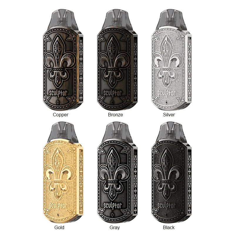 UWELL SCULPTOR電子煙雕塑家 11W電鍍金屬雕刻空倉煙彈:圖片 5