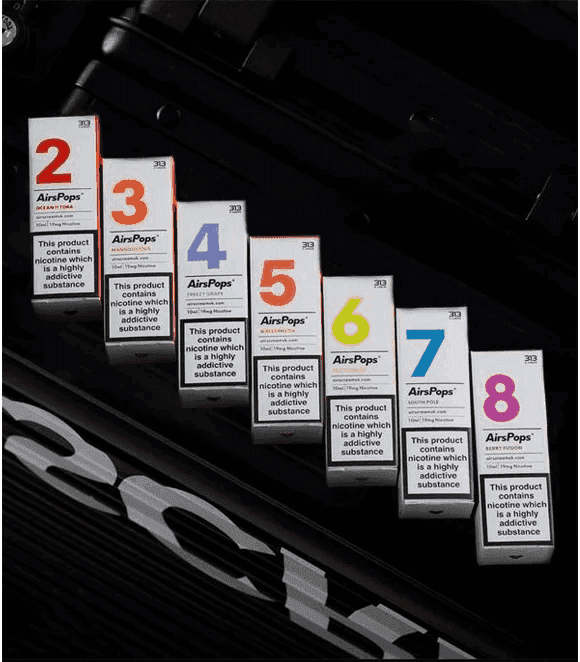 AIRSCREAM AIRSPOPS 313 數字電子煙小煙油:圖片 6