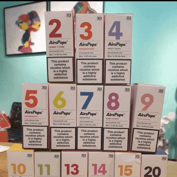 AIRSCREAM AIRSPOPS 313 數字電子煙小煙油:圖片 8